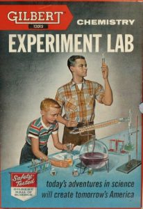 A Chemist Conducts An Experiment For His Students